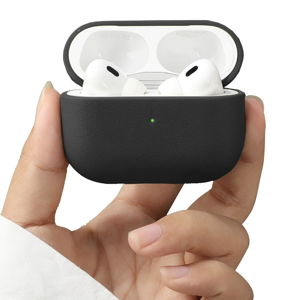 For Apple AirPods Shockproof Case Cover with Lanyard Black