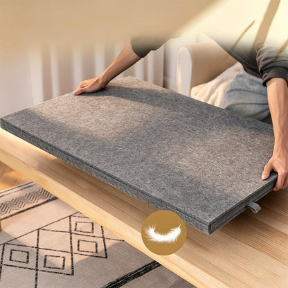 Foldable Felt Jigsaw Puzzle Board with 6 Drawers for Home Travel-Dark Grey