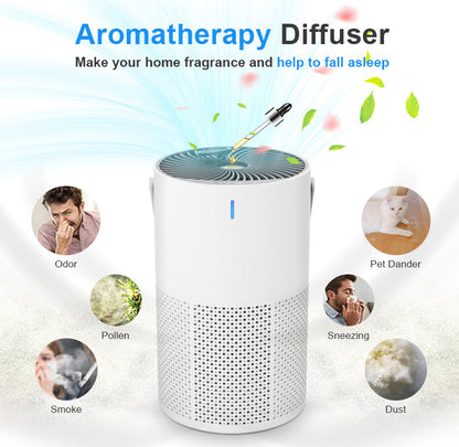 Air Purifier Home Aromatherapy Air Filter Cleaner for Dorm Office