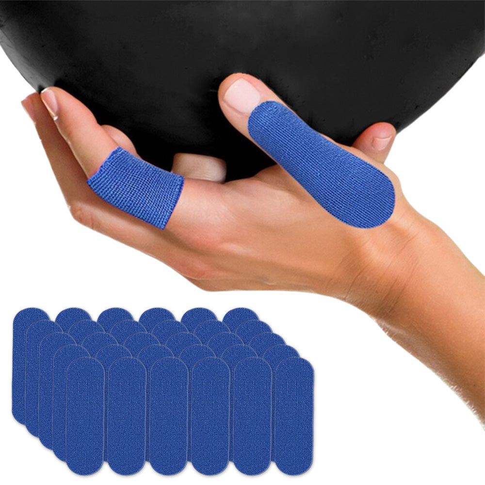 150Pcs Bowling Finger Protection Tape Adhesive Micropore Skin Strips for Outdoor Sports Blue