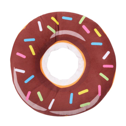 Cat Cone Soft Collar ¨C Adjustable Kitten Recovery Donut Collar Dark Brown