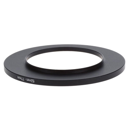 2 Metal Camera Filter Adapter Rings 52mm to 58mm and 52mm to 77mm