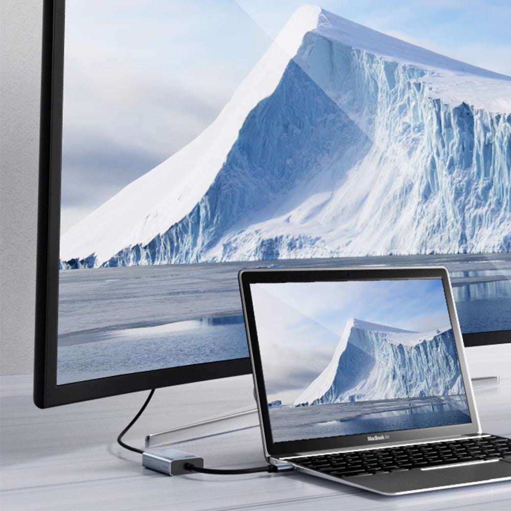 USB3.0 to HDMI Adapter for Multiple Monitors Compatible with Android macOS Windows 7 and Above