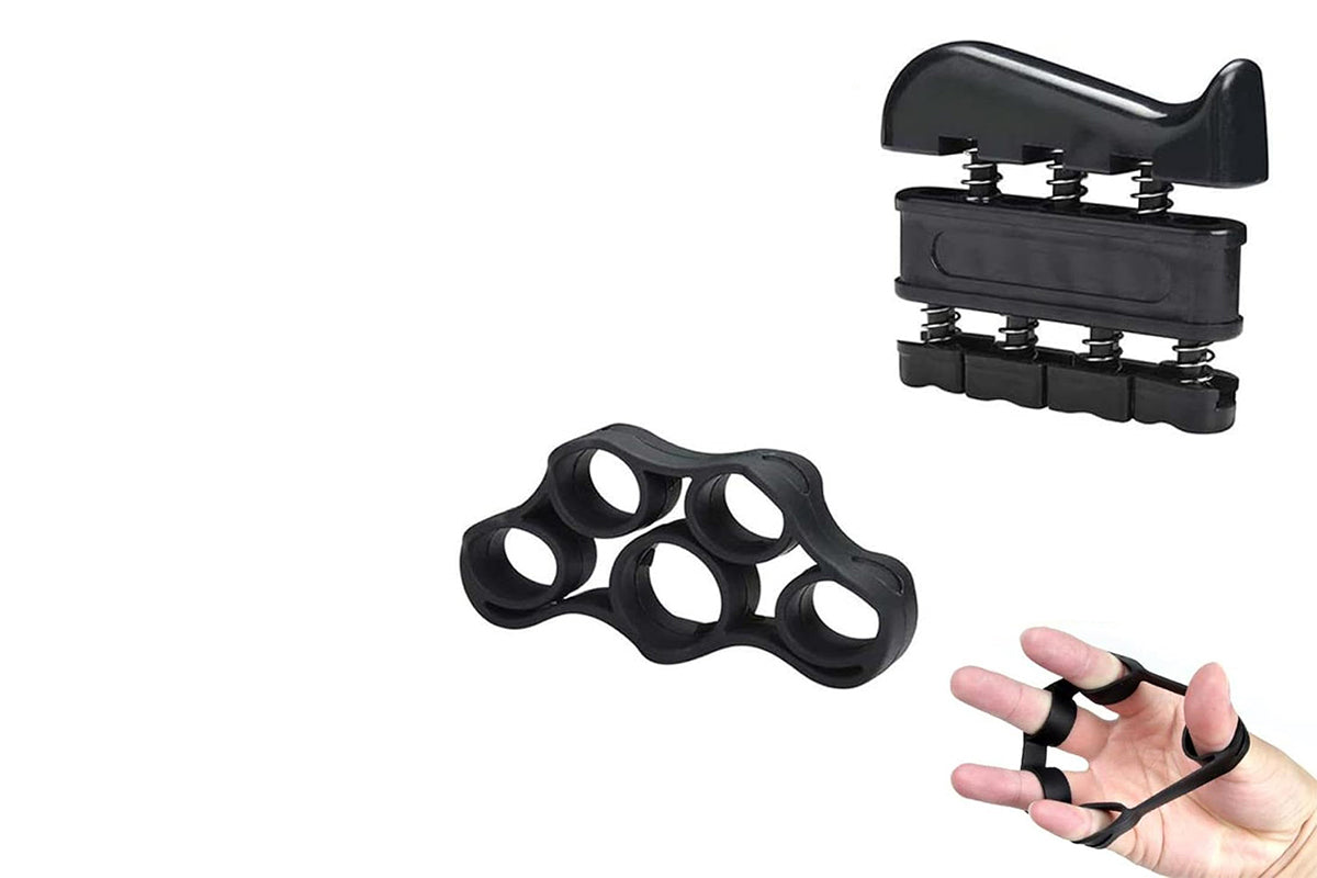 6Pcs Grip Strength Trainer Kit Hand Gripper Strengthener Forearm Strengthener