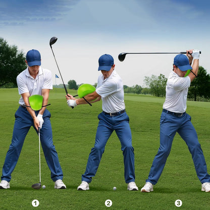 Golf Swing Training Aid Tools Golf Training Ball Posture Correction for Beginner-Black