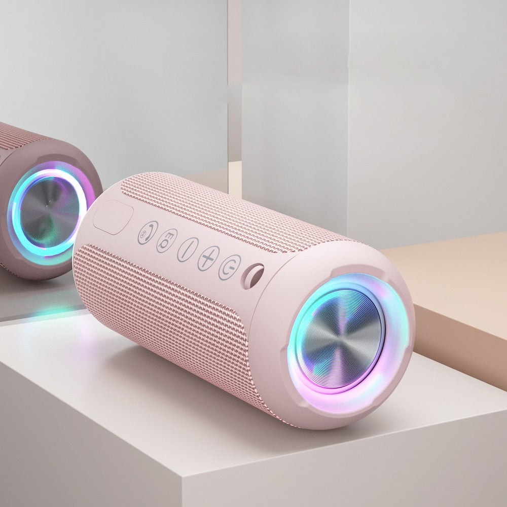 Portable Bluetooth Speaker IPX7 Waterproof Wireless Speaker for Birthday Party-pink
