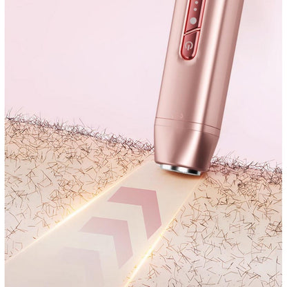 2 in 1 Women Electric Shaver Dual Head Trimmer for Bikini Underarm Leg Arm Face
