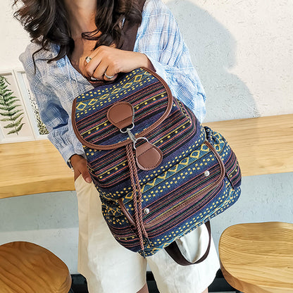 Boho Travel Backpack Women's Backpack Fashion Backpack Style 1