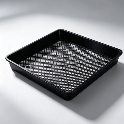 10 Piece 40cm Square Fine Hole Seedling Trays for Propagation
