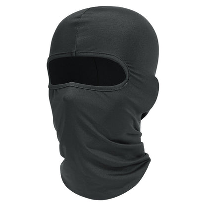 Balaclava Mask Summer Cooling Neck Gaiter Mask for Riding Grey