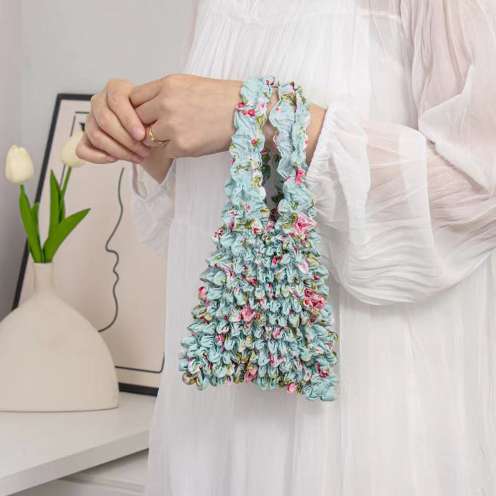 2Piece Pineapple Bubble Shopping Bag-Pink and Blue