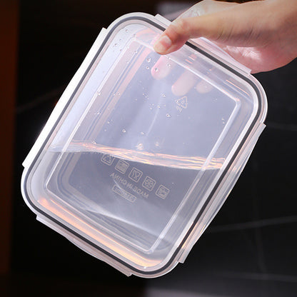 4Piece PP Produce Storage Containers with Drain Baskets