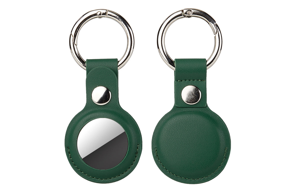 6Pcs for Airtag Case Keychain with Metal Snap Keyring for Luggage Keys Pets Kids Bag