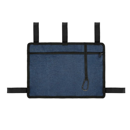 Premium Walker Storage Bag with Multiple Pockets-Blue