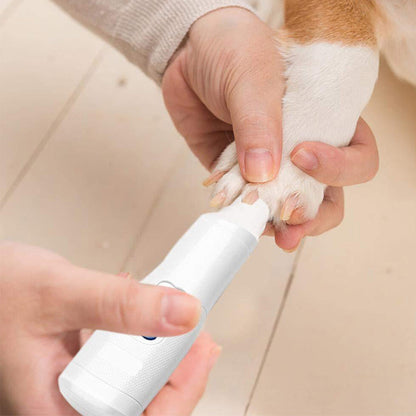 Electric Pet Nail Grinder Quiet Grooming Tool for Cats and Dogs