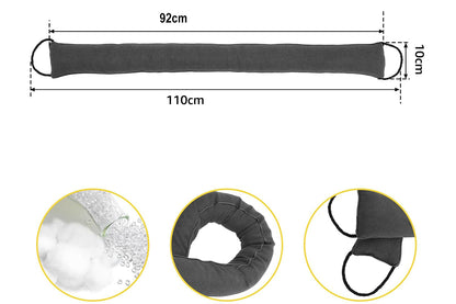 Weighted Door Draft Stopper Door Noise Stopper Fits Door Gap Up to 8cm