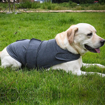 Anxiety Relief Vest for Dogs Adjustable Calming Wrap for Thunderstorms Travel