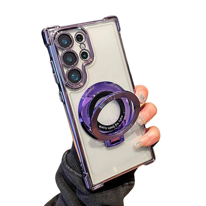 Shockproof Stand Case for Samsung Galaxy S26 Ultra - Purple