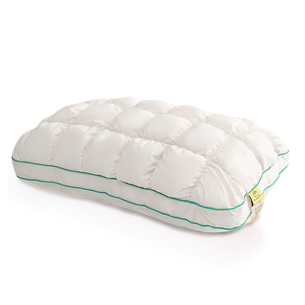 Fluffy Pillow Breathable Cute Pineapple Puff Pillow-White