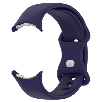 For Google Pixel Watch 1 / 2 Soft Replacement Strap Silicone Sport Watch Band Blue