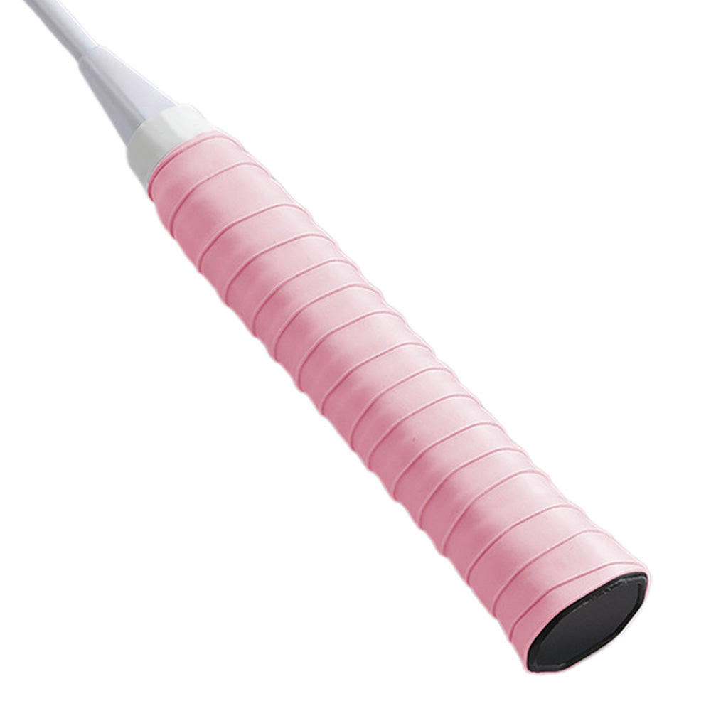 10Pcs Tennis Racket Grip Tapes PU Anti-Slip Overgrip Badminton Pickleball-Pink