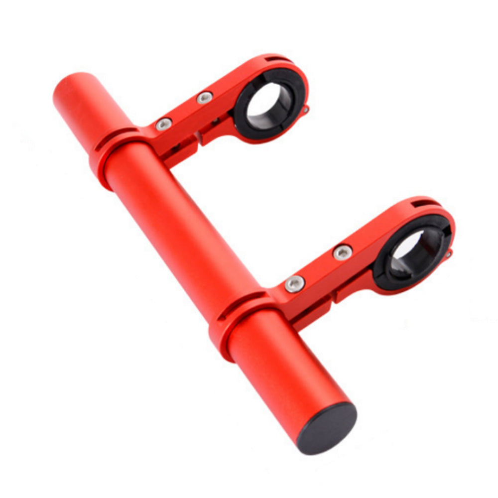 20cm Aluminum Alloy Bicycle Handlebar Extender Mount-Red