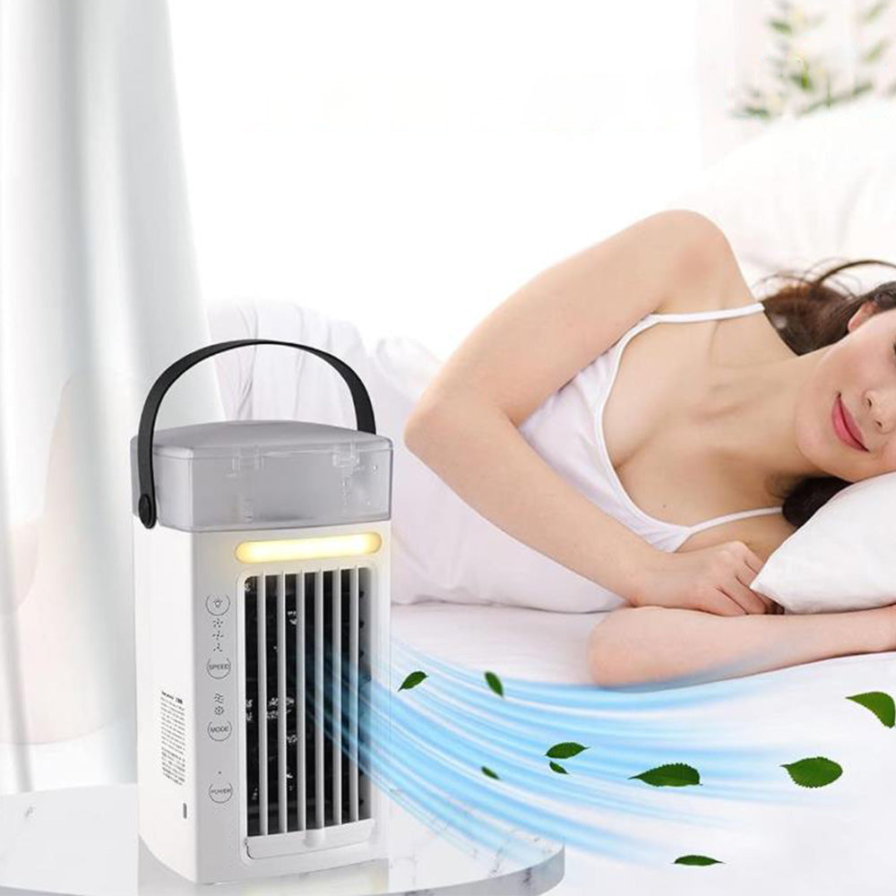 3-Speed Air Conditioner Fan USB Powered Desktop Air Cooler for Office Home