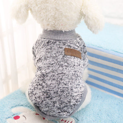 Dog Sweatshirt Pullover for Dogs Cats-Grey