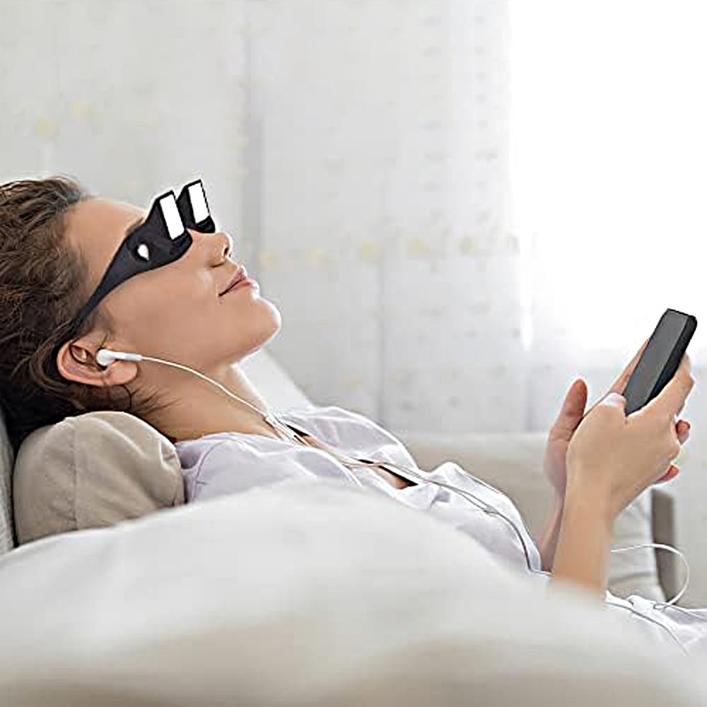Prism Lazy Creative Eyeglasses Horizontal Lie Reading View Glasses Periscope Watch TV On Bed