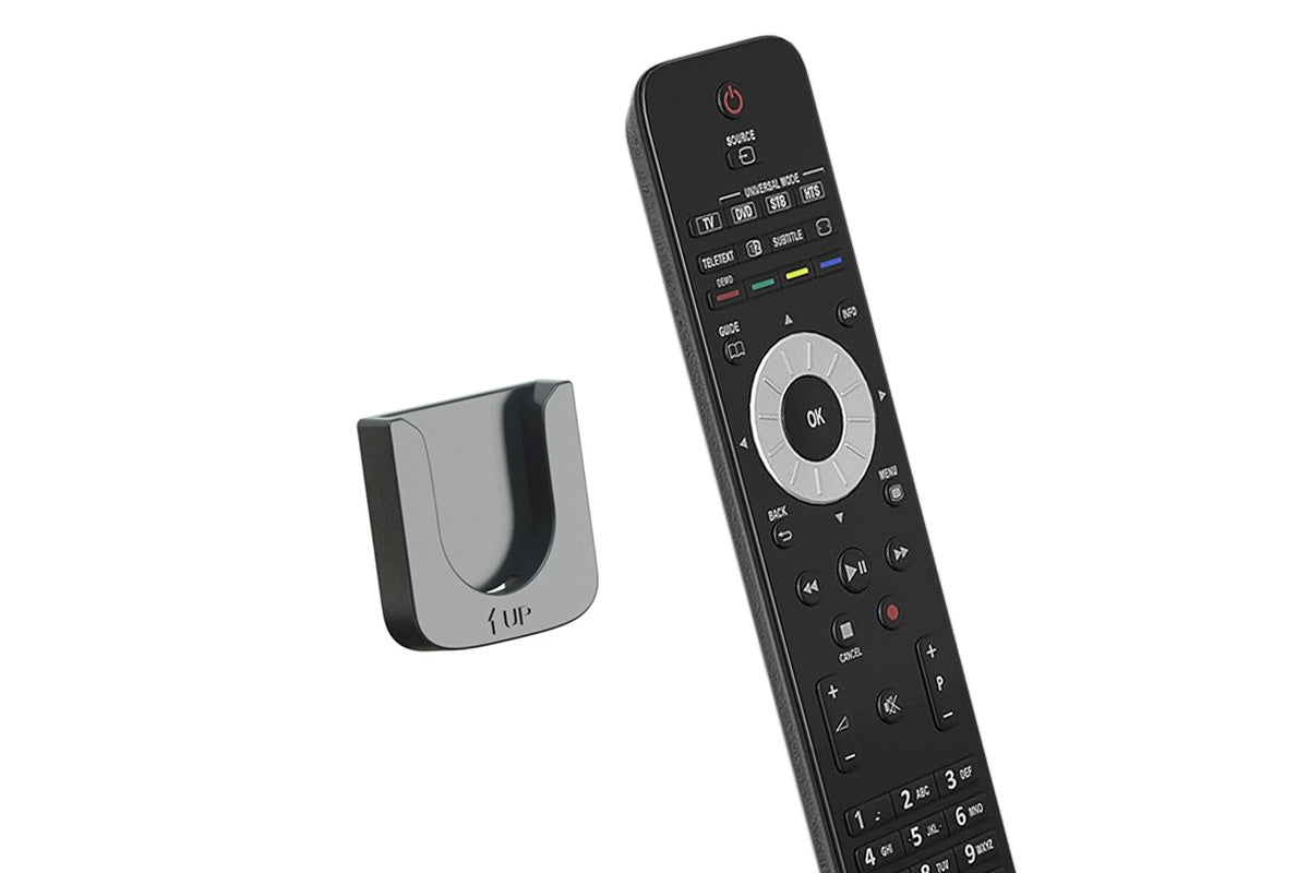 4PCS  Remote Control Wall Mount Holder Remote Control Organizers -Black