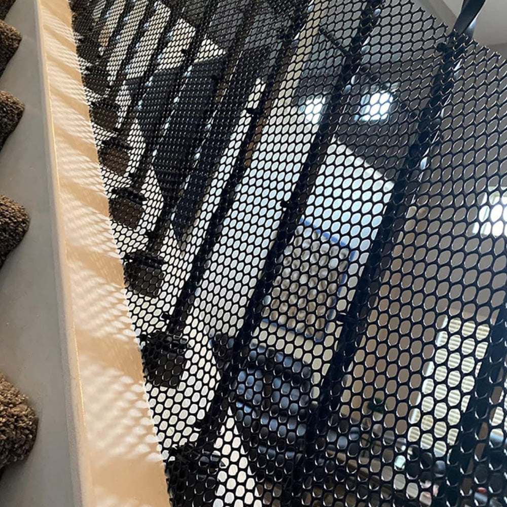 3-Meter Black Plastic Barrier Mesh Fence Keep Away Poultry Dogs Rabbit Snake