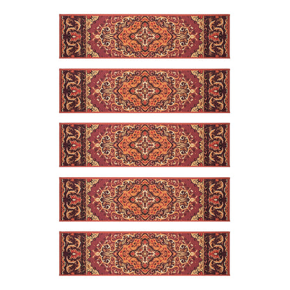 5Pcs Self Adhesive Carpet Stair Tread Stair Mat - Style 1