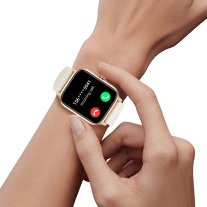 Bluetooth Smart Watch 1.85in HD Fitness Watch with 100+ Sports Modes Heart Rate Sleep Monitor for iOS Android Gold