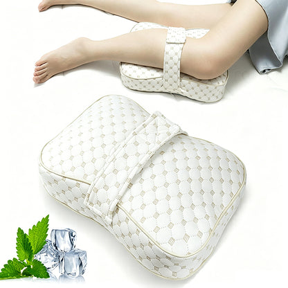 Knee Pillow for Side Sleeping-White