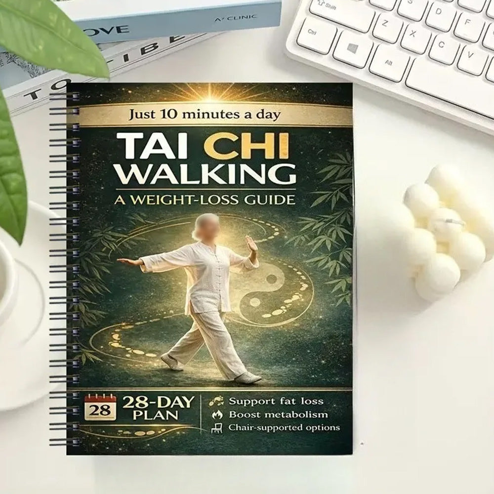 28 Days Tai Chi Spiral Planner Tai Chi Workout Notebook Style 2