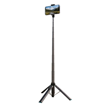 Bluetooth Selfie Stick Tripod 1.7m Universal Phone Stand for Travel
