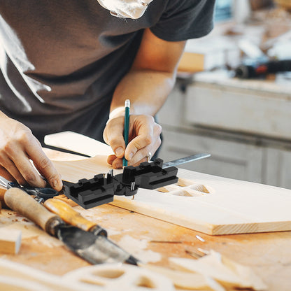 2-in-1 Mitre Measuring Cutting Tool Miter Saw Protractor Multifunction Tool