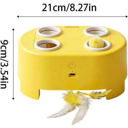 3 in 1 Automatic Electric Cat Teaser Wand Toy