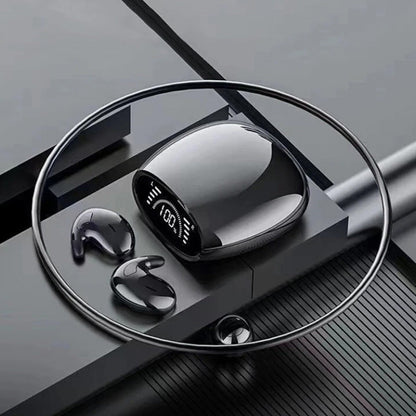 Wireless Bluetooth Sleep Earbuds Invisible Side-Sleeper Headphones Black