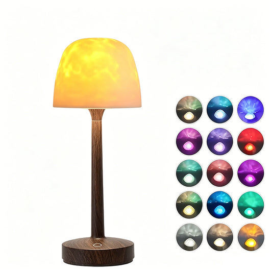 Shower Lamp Waterproof Bathroom Lamp with 16 Colour - Dark Brown