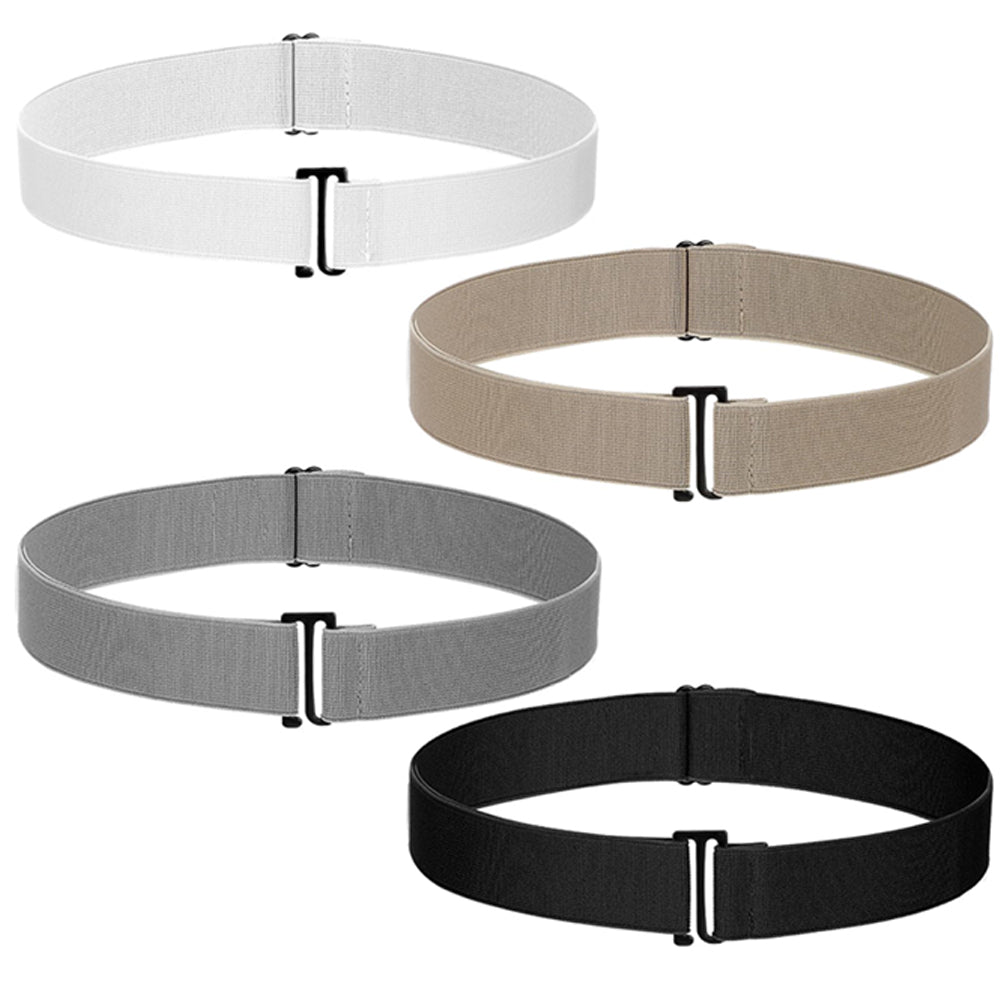 4Pcs Elastic Belt Stretch Invisible Waistband for Women Jeans Pants-Style2