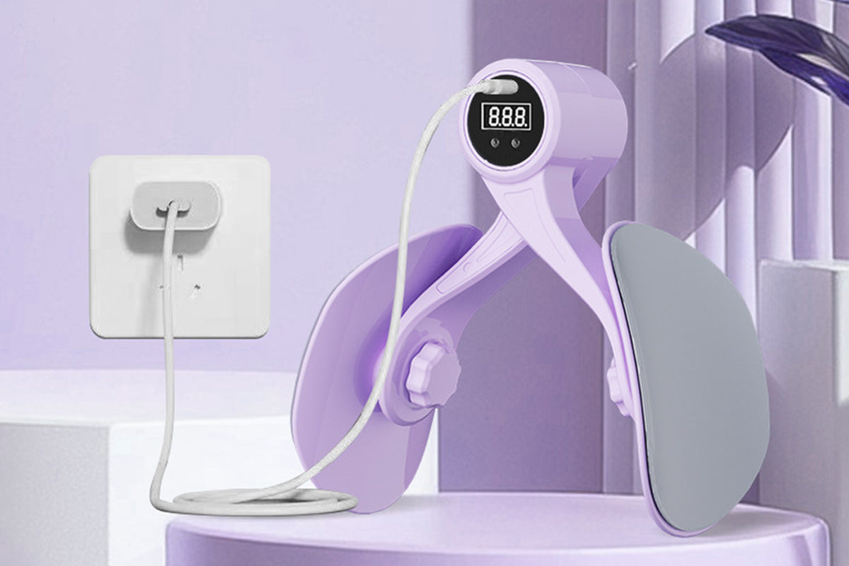 Yoga Thigh Trainer for Women Pelvic Floor Exercise - Purple