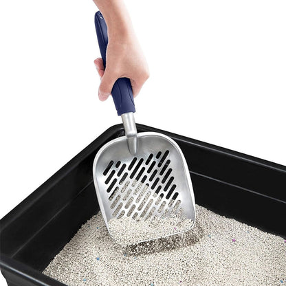 Non Stick Aluminum Alloy Cat Litter Scoop-Blue
