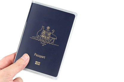 5 Piece Clear Passport Cover Protector Case