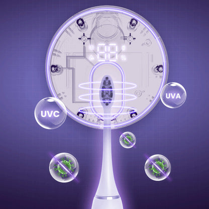 Wall Mounted Toothbrush Holder Auto Inductive Electric Toothbrush Cleaner