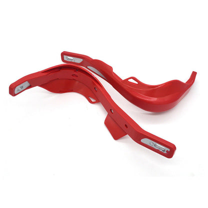 Universal Motorcycle Handguards Crash Protection Hand Guards for Bikes Red