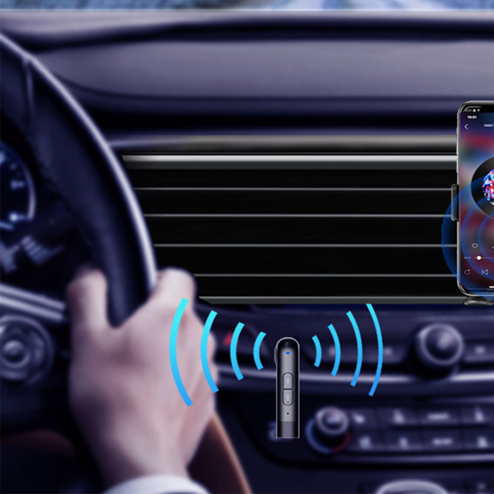 3.5mm Jack Bluetooth 5.0 Transmitter Receiver Wireless AUX Jack Adapter