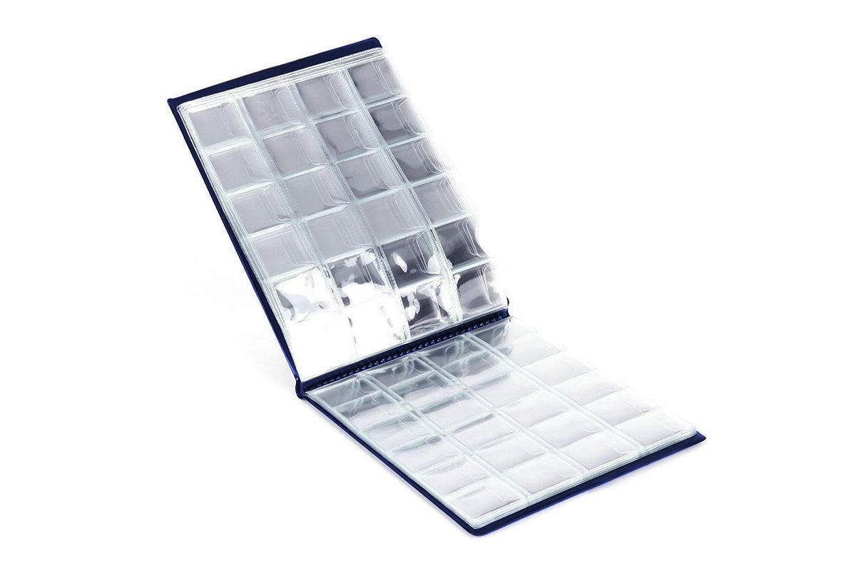 240 Coin Storage Collecting Holder Album Pockets Handy Souvenir Money Penny Book-Blue