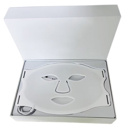 Silicone Skin Care Mask 7 Coloured LED Face Neck Mask Light Tool