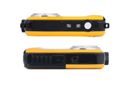 24MP Waterproof Portable Digital Underwater Camera Yellow